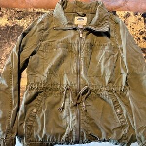 Old Navy Khaki Green Utility Jacket